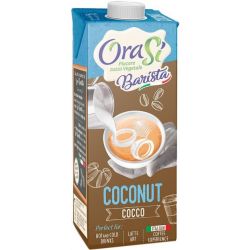 Молоко Бариста рослинне з Кокоса і Рису 0.75л Orasi Тетра Пак 