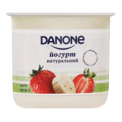 Йогурт Данон 125 г блістер 4 шт