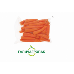 Морква очищена мита (вакуум) 0.5кг