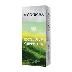 Чай зелений Мономах Exclusive Green Tea у пакетиках 25 шт