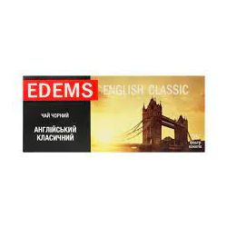 Чай чорний Англійський класичний 25 пакетів ТМ Edems 