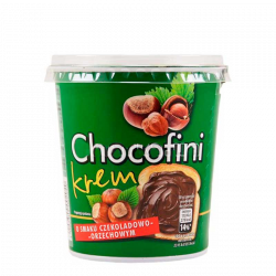 Паста шоколадно горіхова Chocofini 400г ТМ Milimi