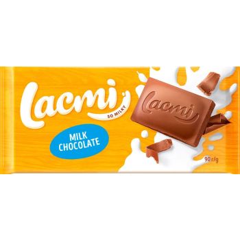 Шоколад молочний LACMI 90г ТМ ROSHEN