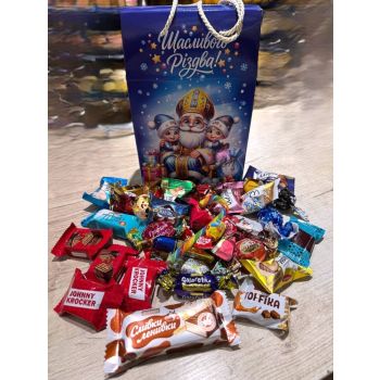 Набір подарунковий 450г "Щасливого Різдва" 