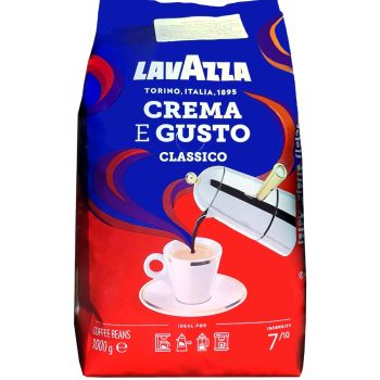 Кава Lavazza Crema e Gusto Classico зерно 1кг