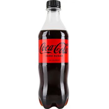 Напій газований Coca-Cola zero 0,5л 