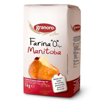 Борошно Farina Manitoba манітоба 1кг ТМ Granoro 